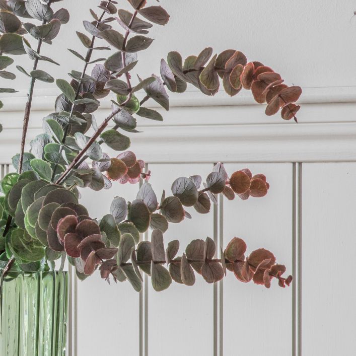 Eucalyptus Spray Faux Stem - Pink Blush