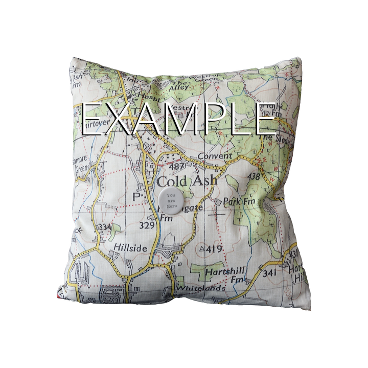 Bespoke Vintage Map Products