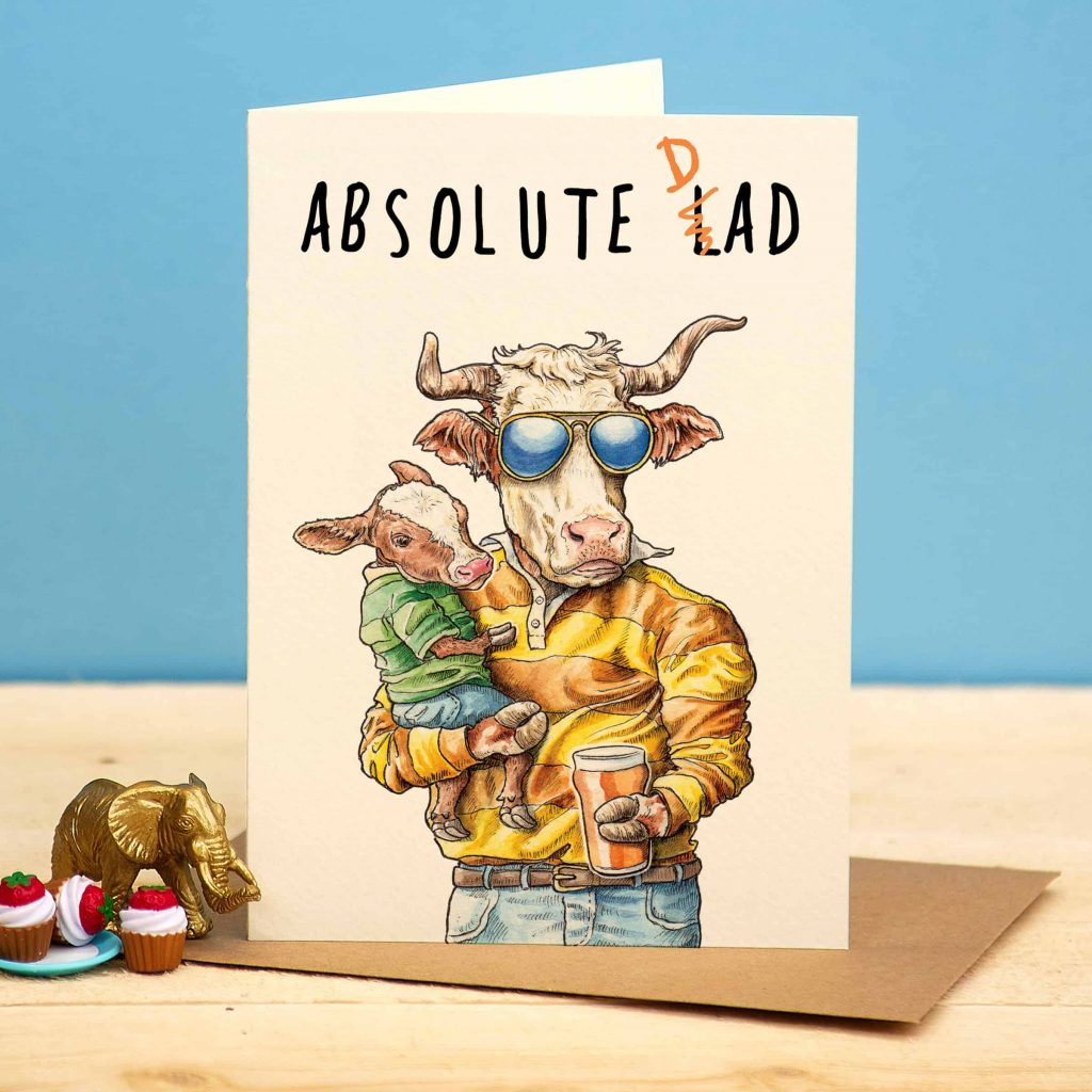 Absolute Dad Father's Day Card