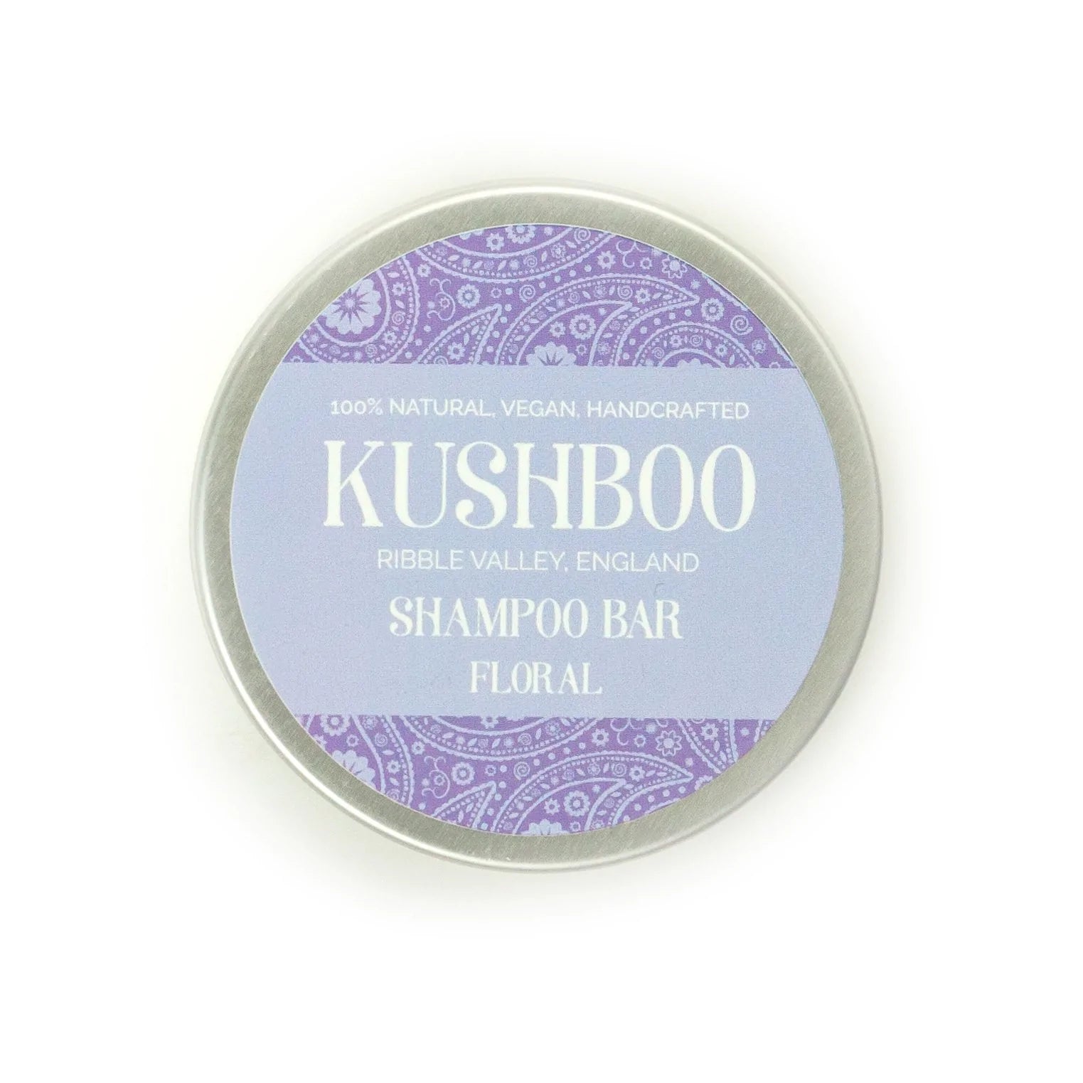 Shampoo Bar in Travel Tin - Floral
