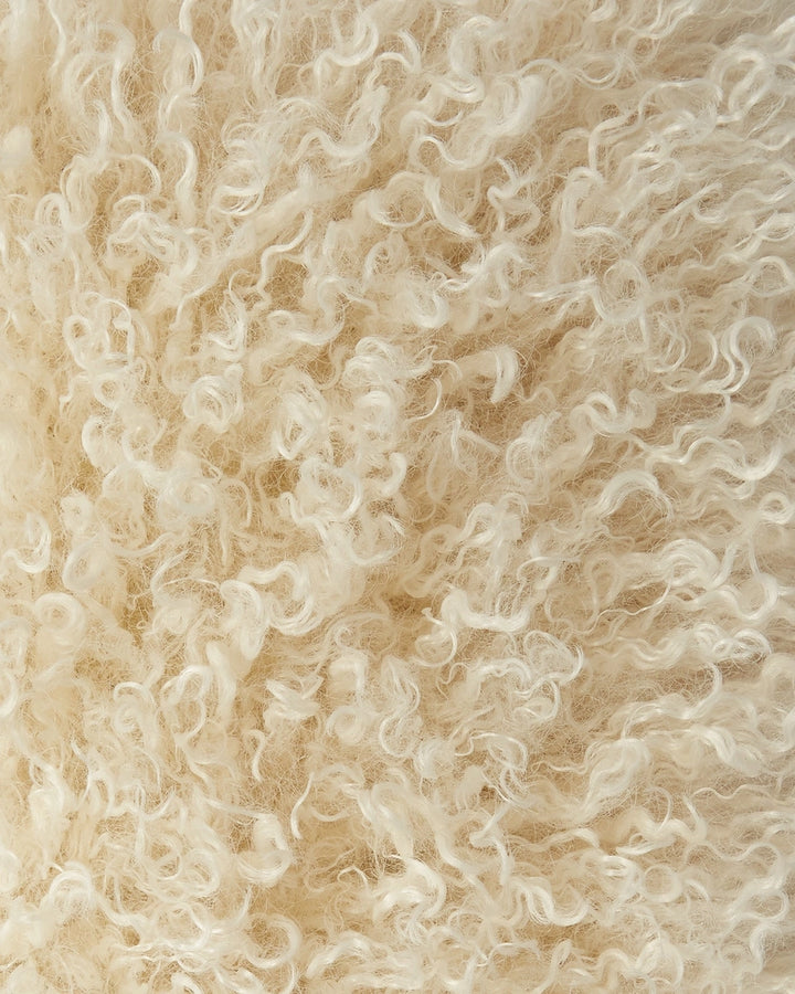 Charlie Hot Water Bottle - Afghan / Cream