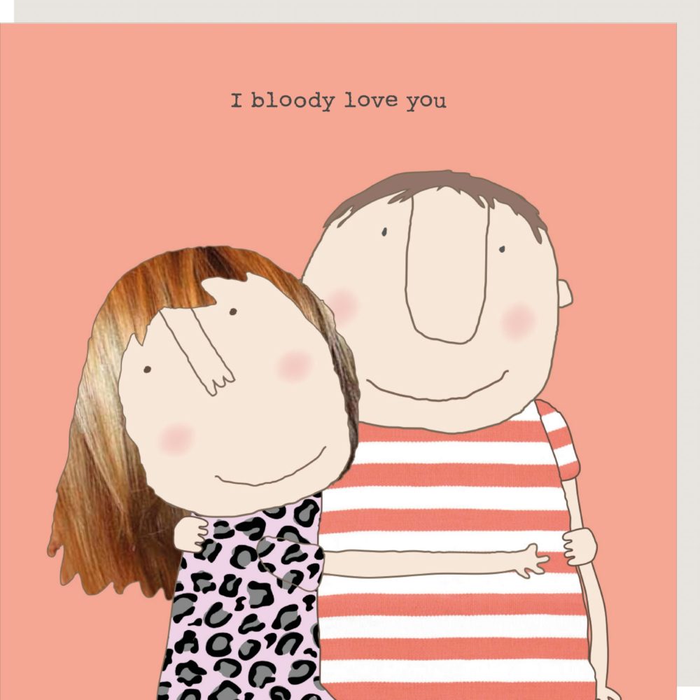 Bloody Love You Greeting Card