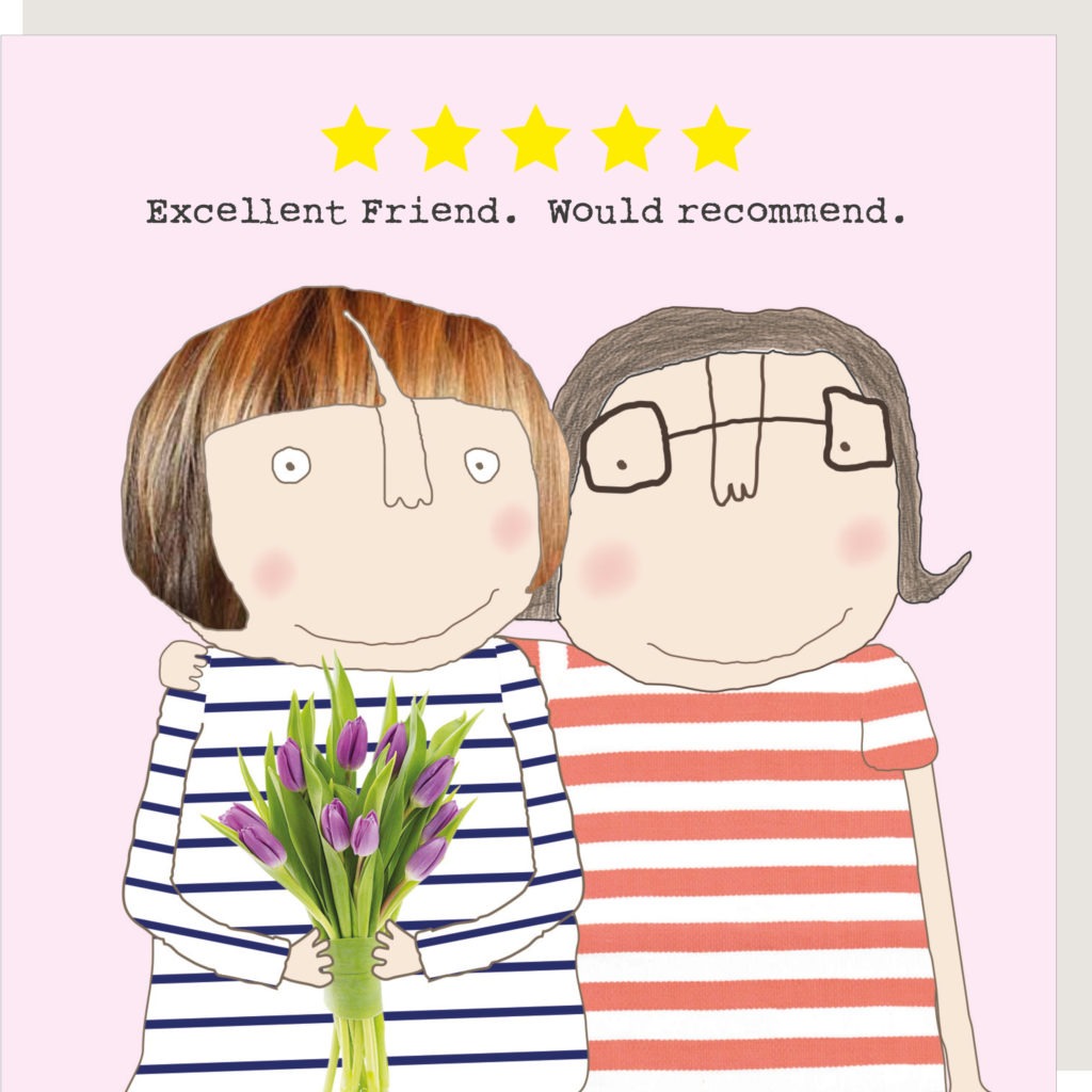 Five Star Friend Greeting Card