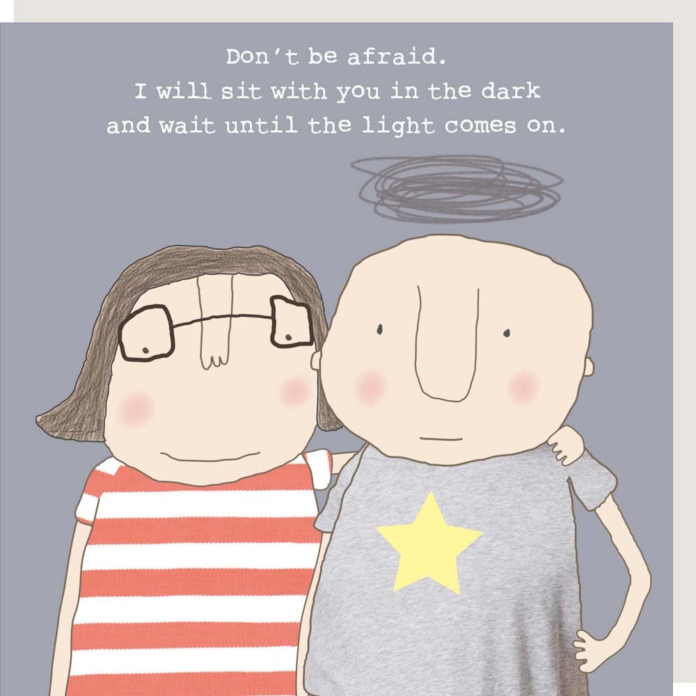 Light on Boy  Greetings Card