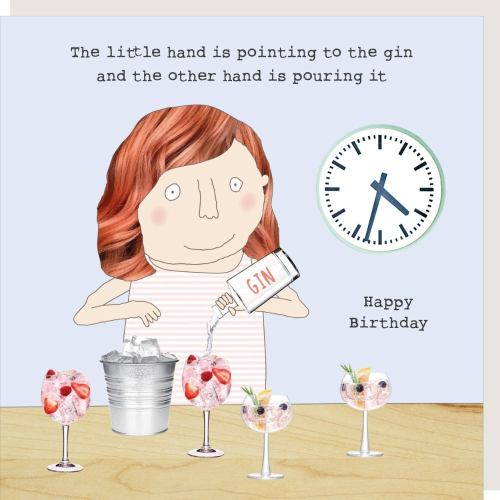 Little Hand Birthday Card