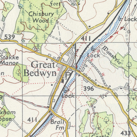 Vintage Map Ceramic Coaster