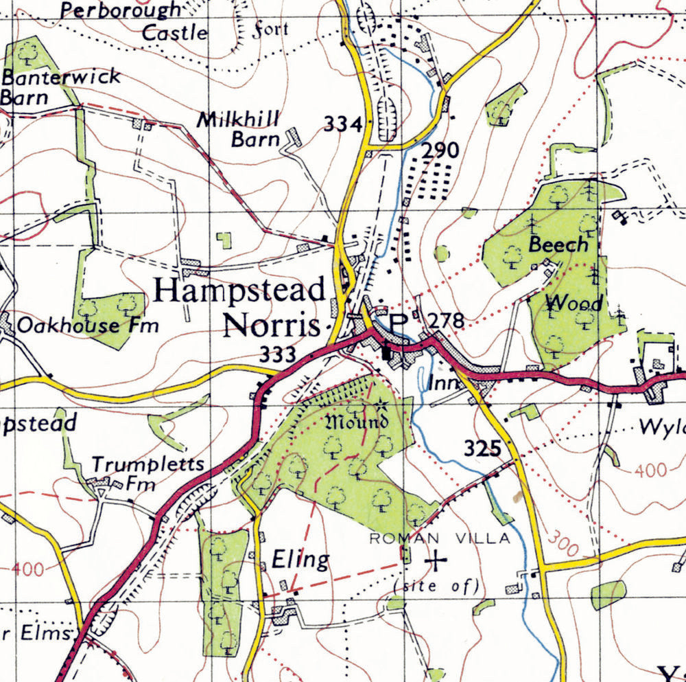 Vintage Map Ceramic Coaster