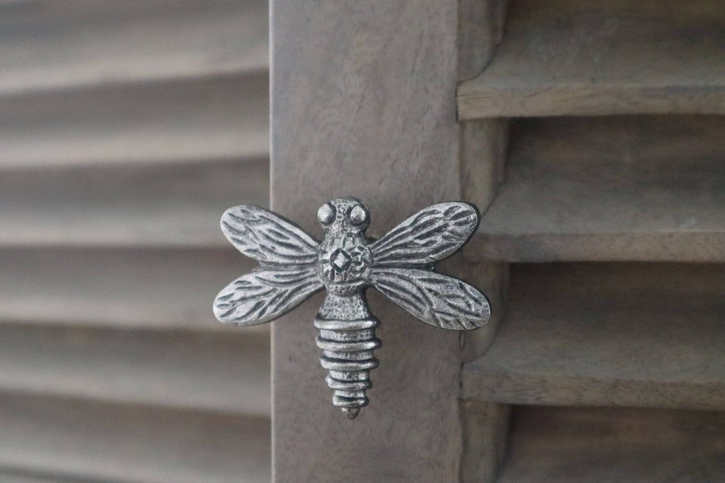 Dragonfly Drawer Knob - Satin Finish