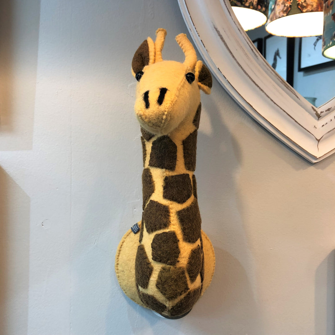 Mini Felt Giraffe Head