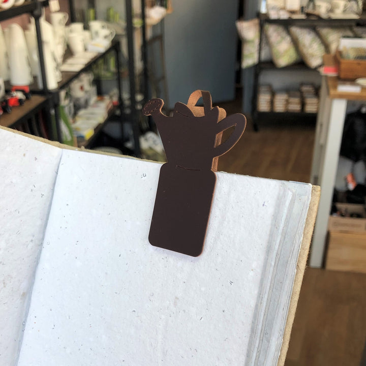 Recycled Leather Magnetic Bookmark (3 Designs)