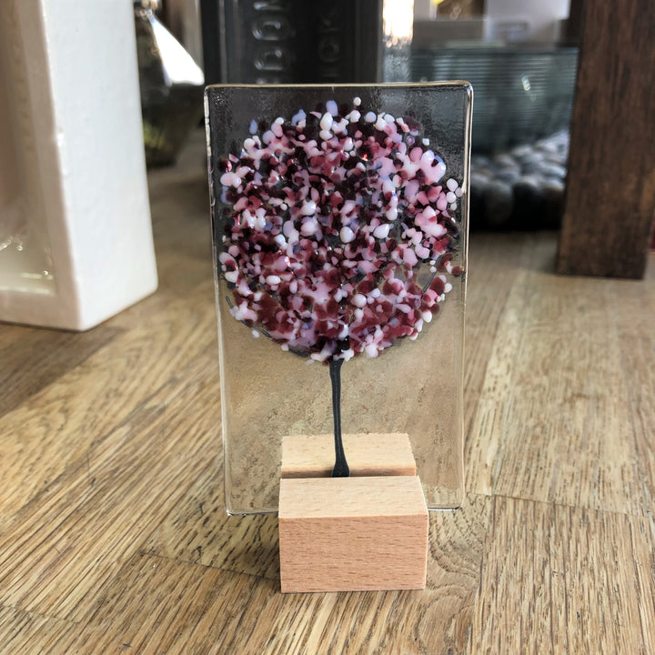 Mini Standing Tree Glass Ornaments