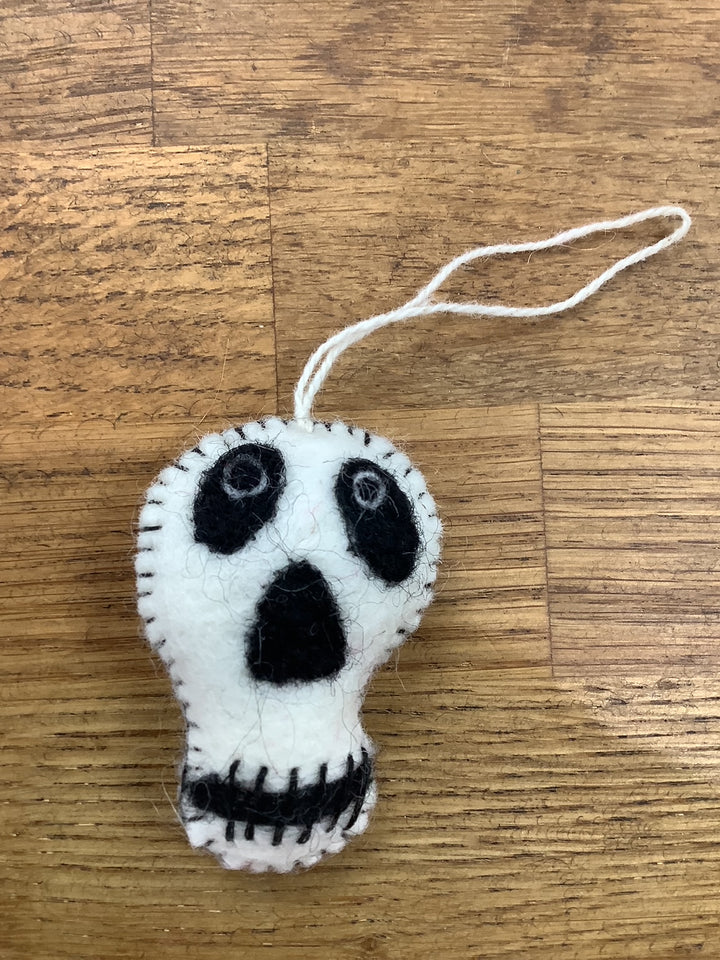 Skull Felt Hanging Decoration