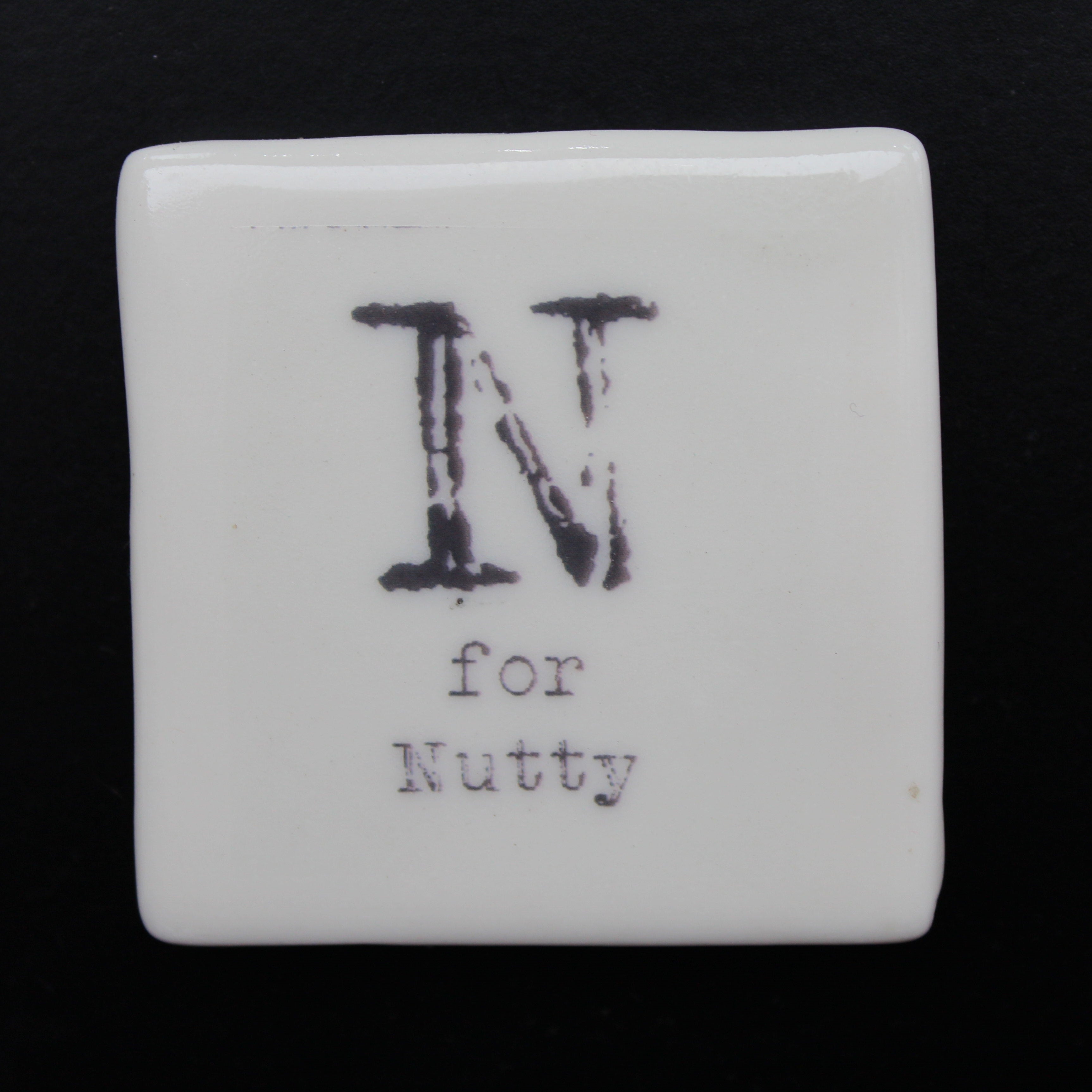 Letter Ceramic Fridge Magnets