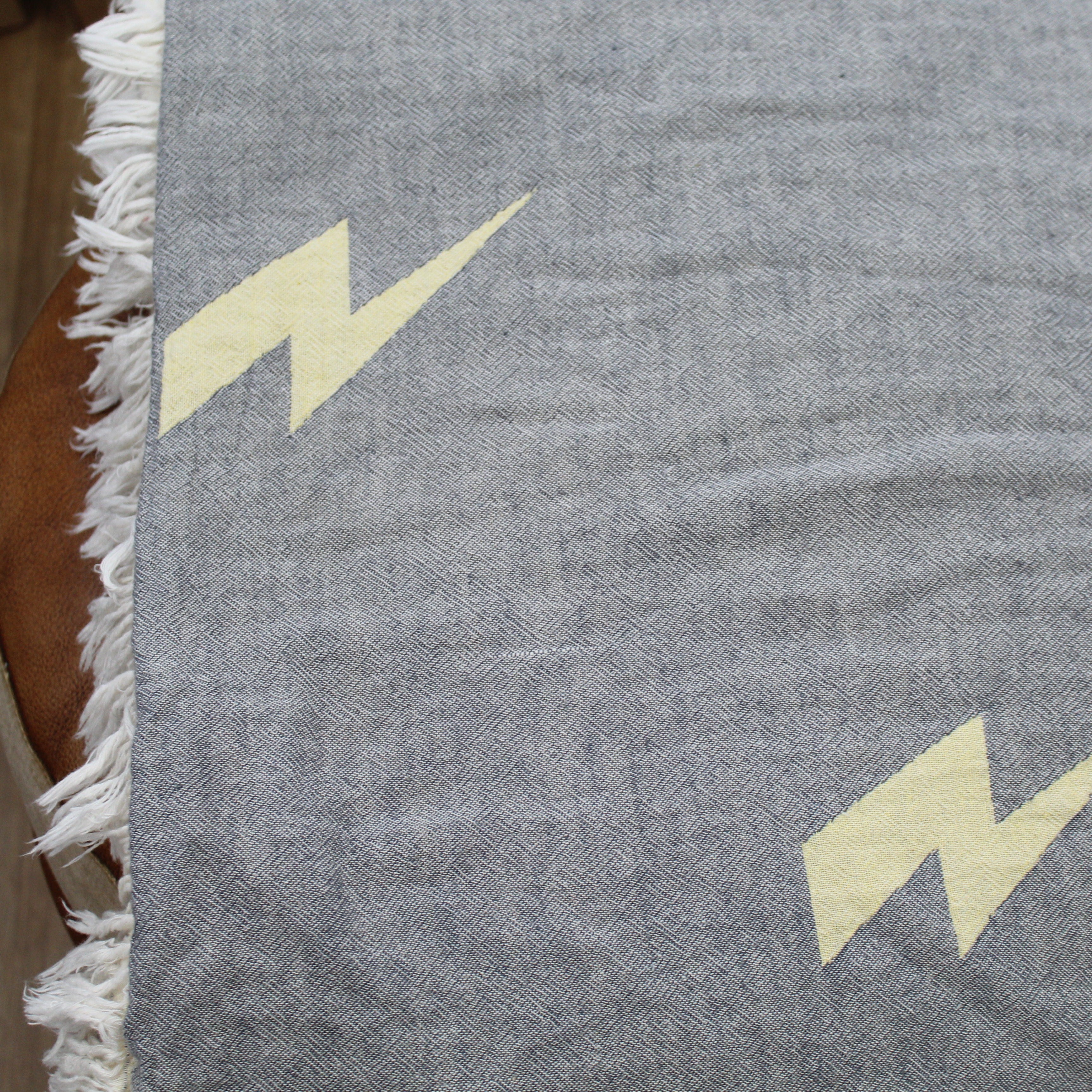 Lightning Fleece Throw