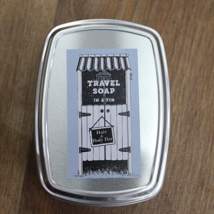 Travel Soap in a Tin