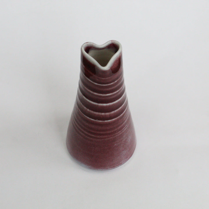 Handmade Tall Votive Heart Vase