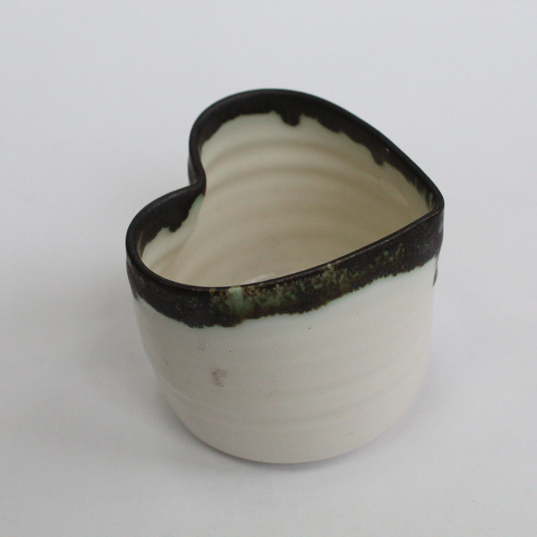 Handmade Ceramic Heart Votive - Large