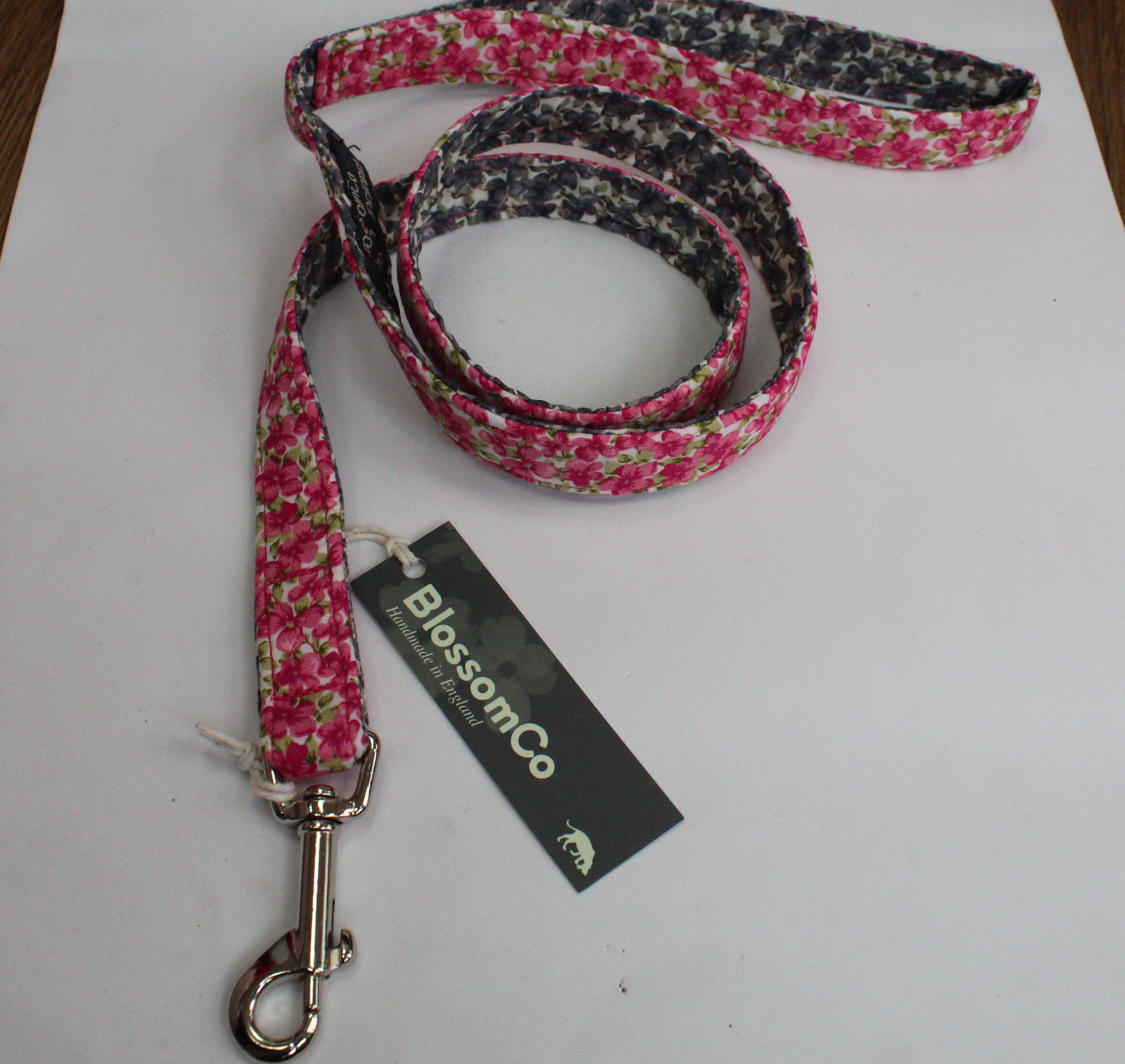 Rosey - Fabric Dog Lead
