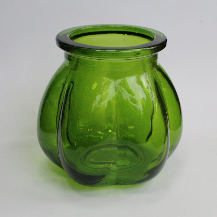 Pumpkin Vase - Recycled Glass