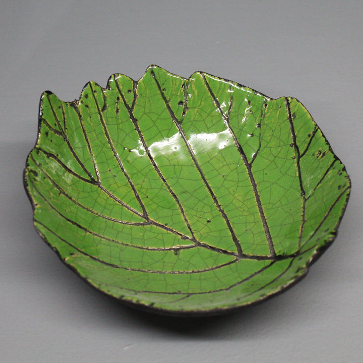 Lone Hudson Ceramics Leaf Trinket Tray 4