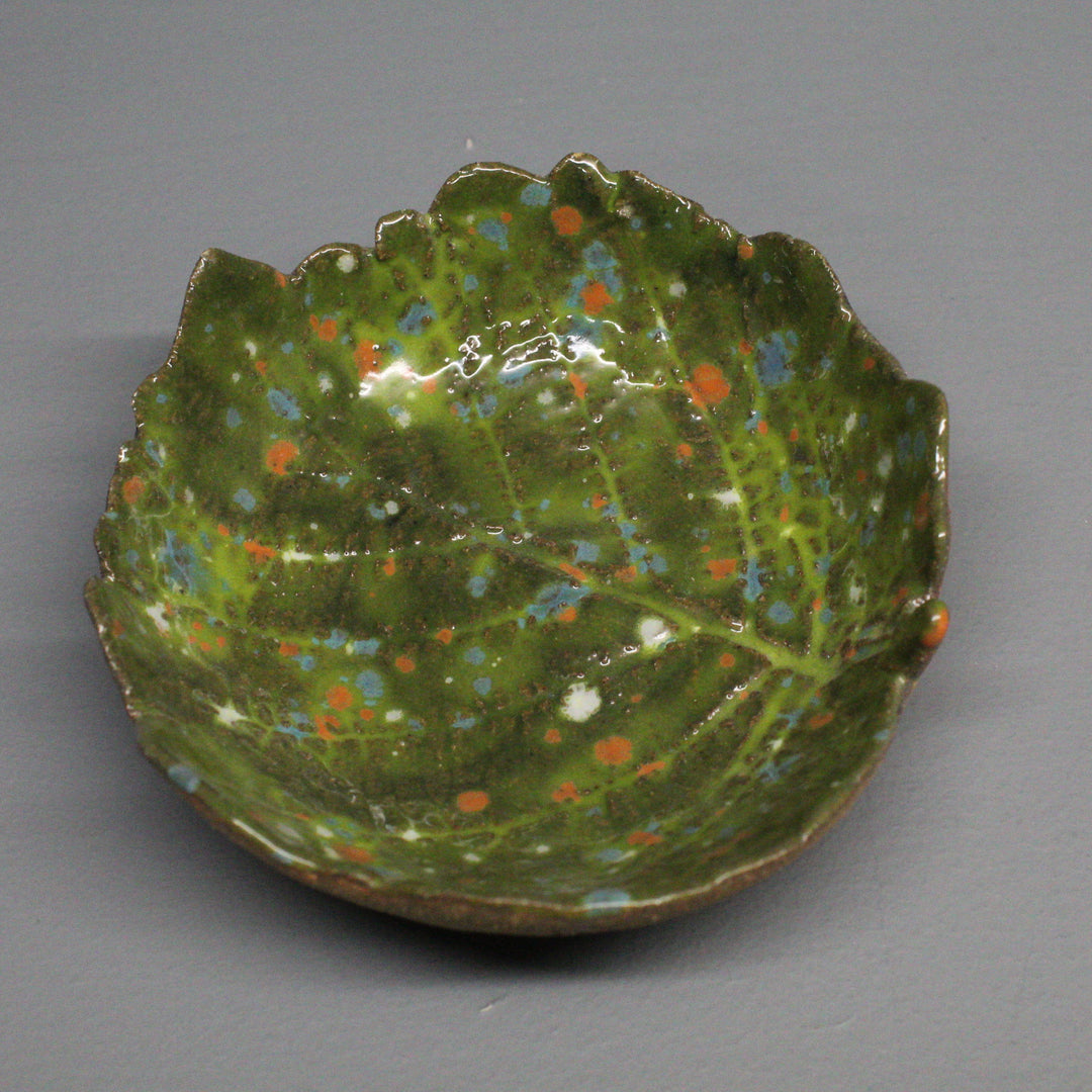 Lone Hudson Ceramics Leaf Trinket Tray 2
