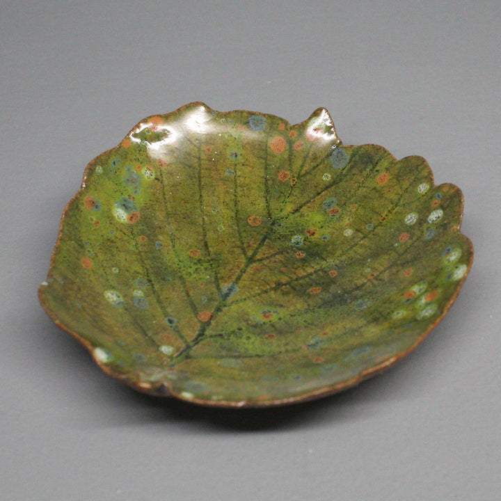 Lone Hudson Ceramics Leaf Trinket Tray 1