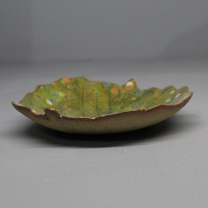 Lone Hudson Ceramics Leaf Trinket Tray 1