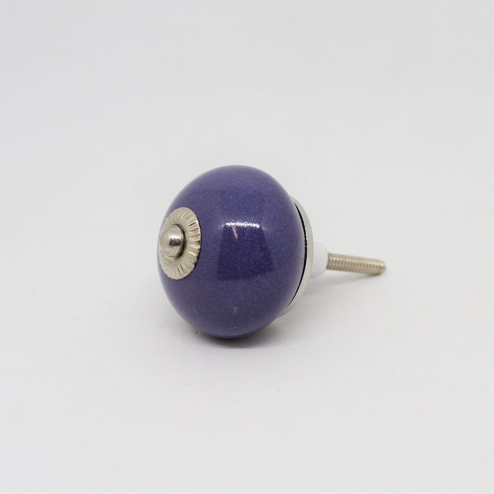 Midnight Iris Purple Knob