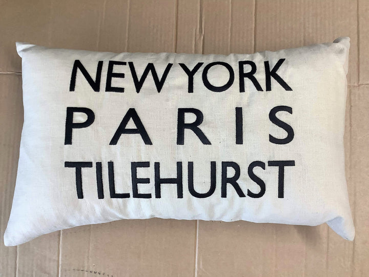 'New York, Paris, 'Newbury or Tilehurst'