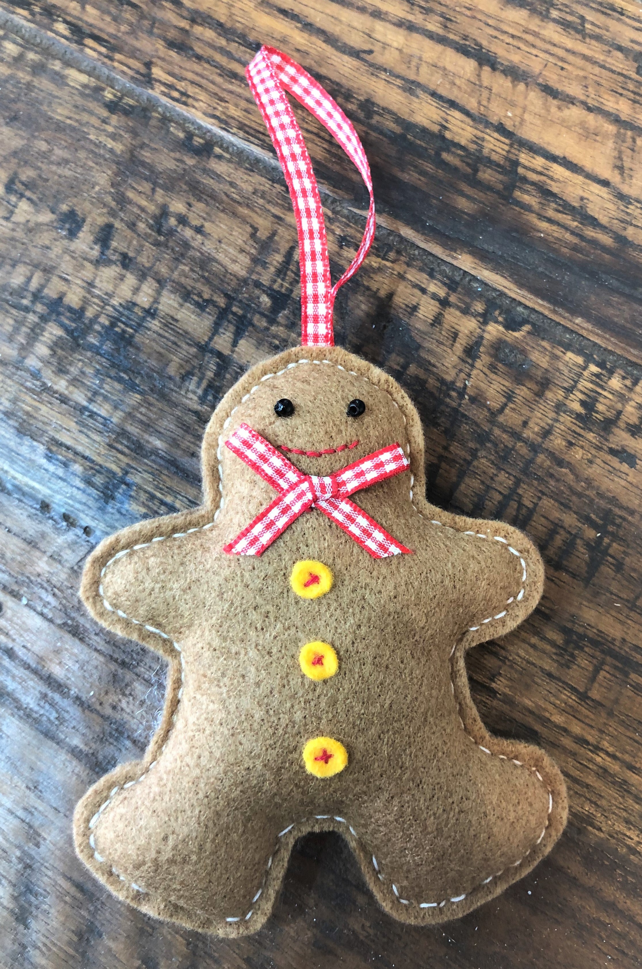 Christmas Hanging Ornaments - Gingerbread Man