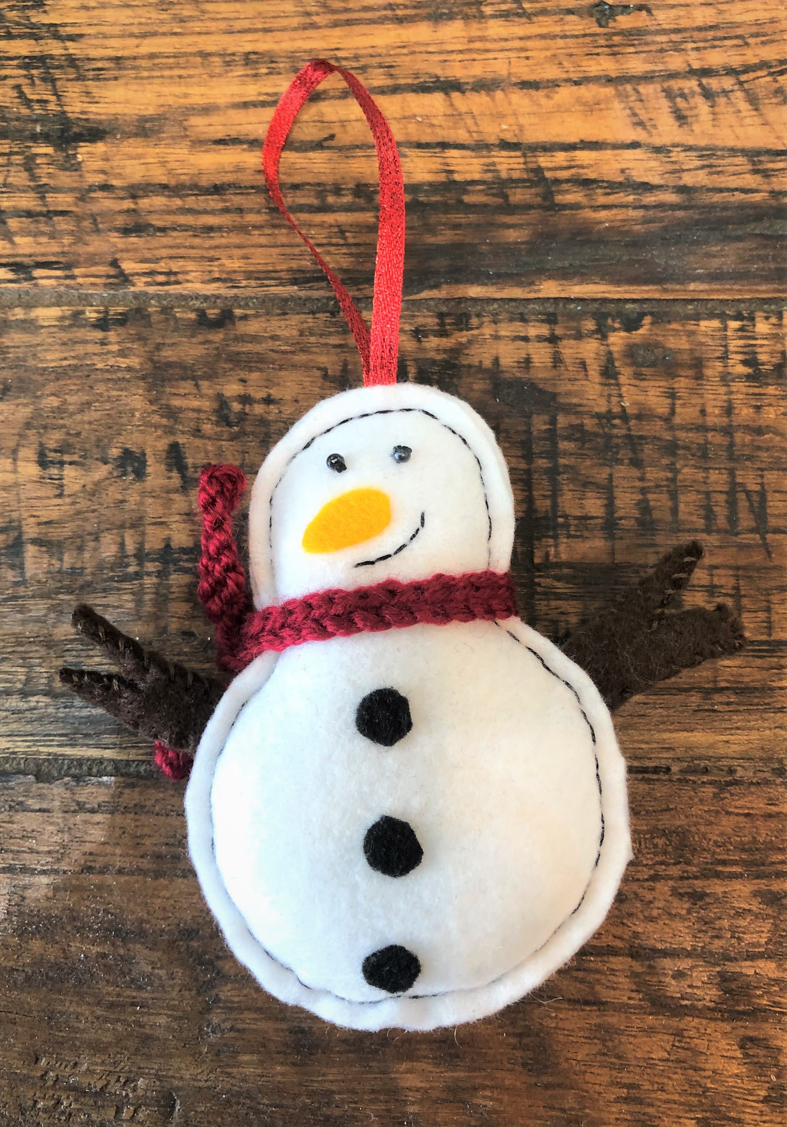 Christmas Hanging Ornament - Snowman