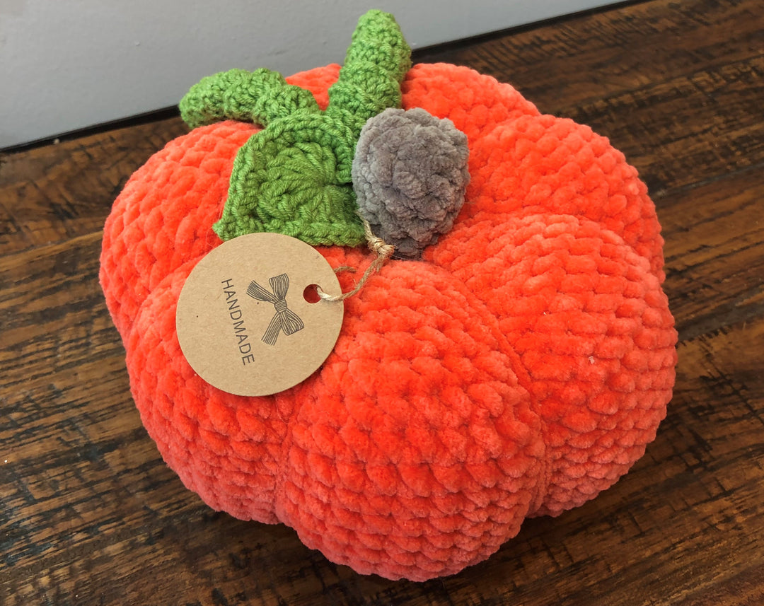 Pumpkin Crochet Ornament - Plush