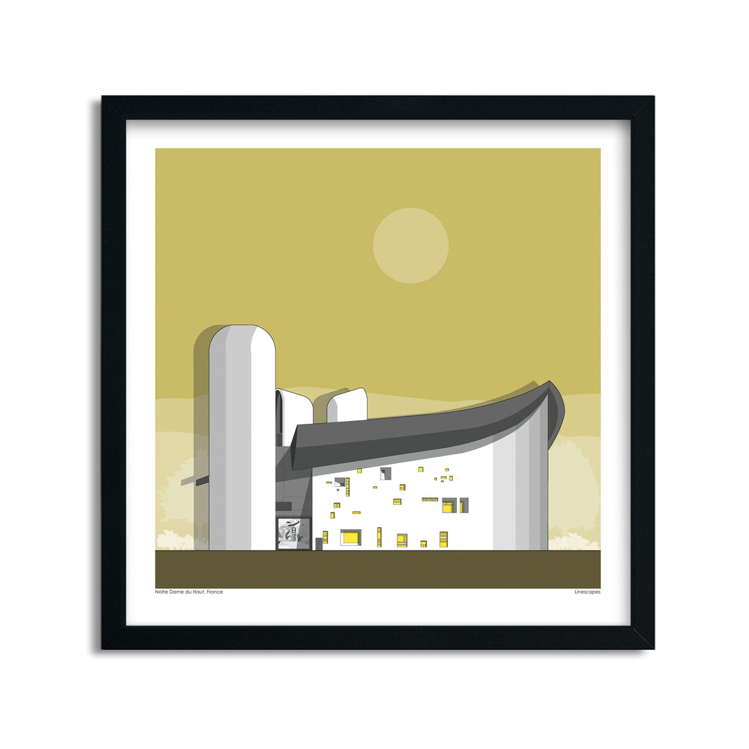 Sun Collection Architecture Prints (Framed)