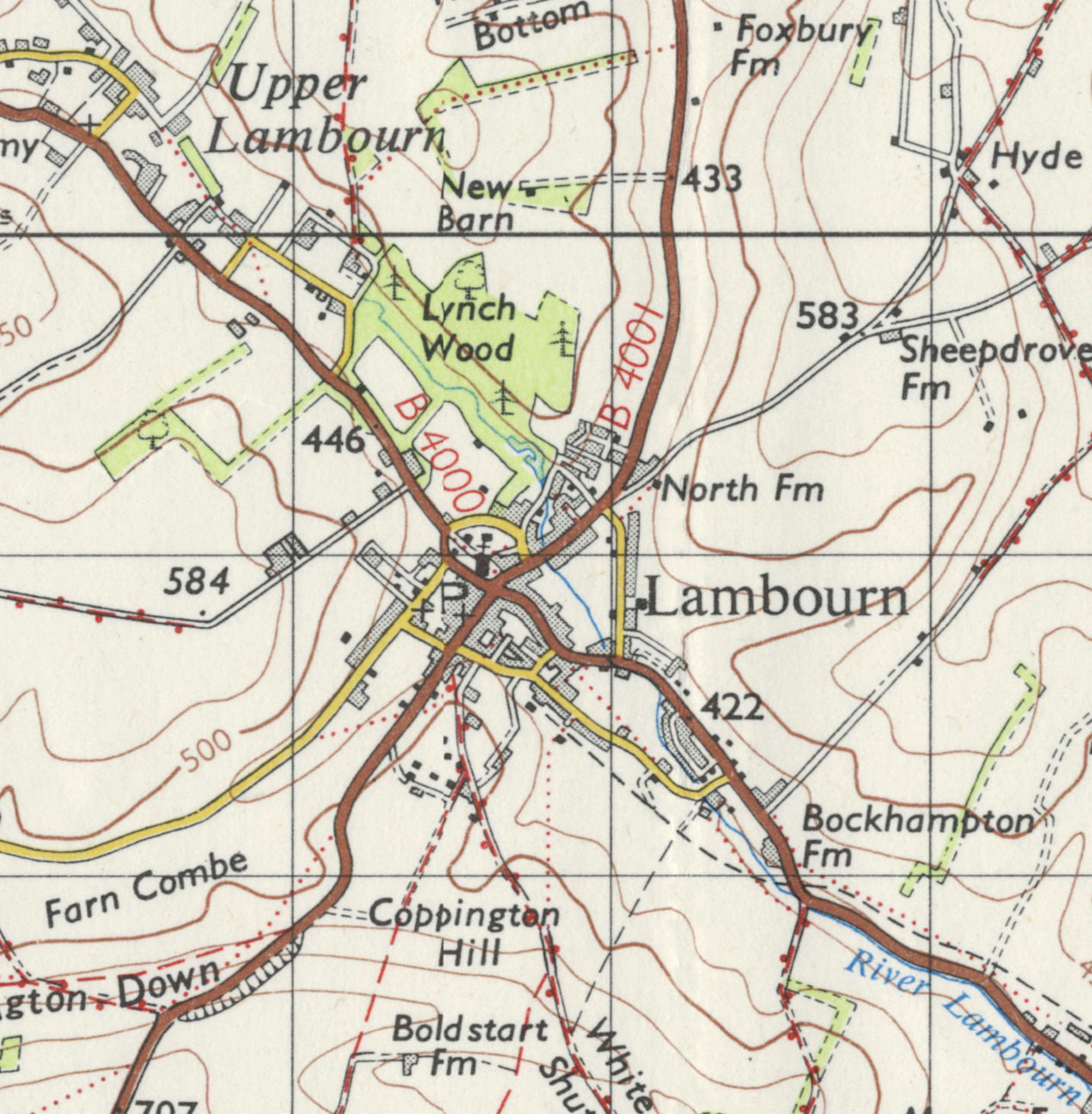 Vintage Map Ceramic Coaster