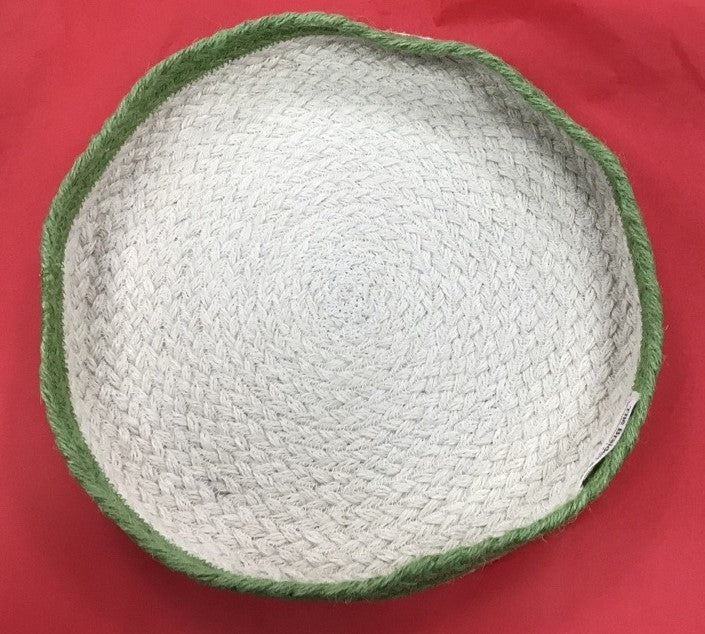 Organic Jute Placemat Set - Jade Tulip