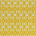 Persephone Mustard and Turquoise Gift Wrap