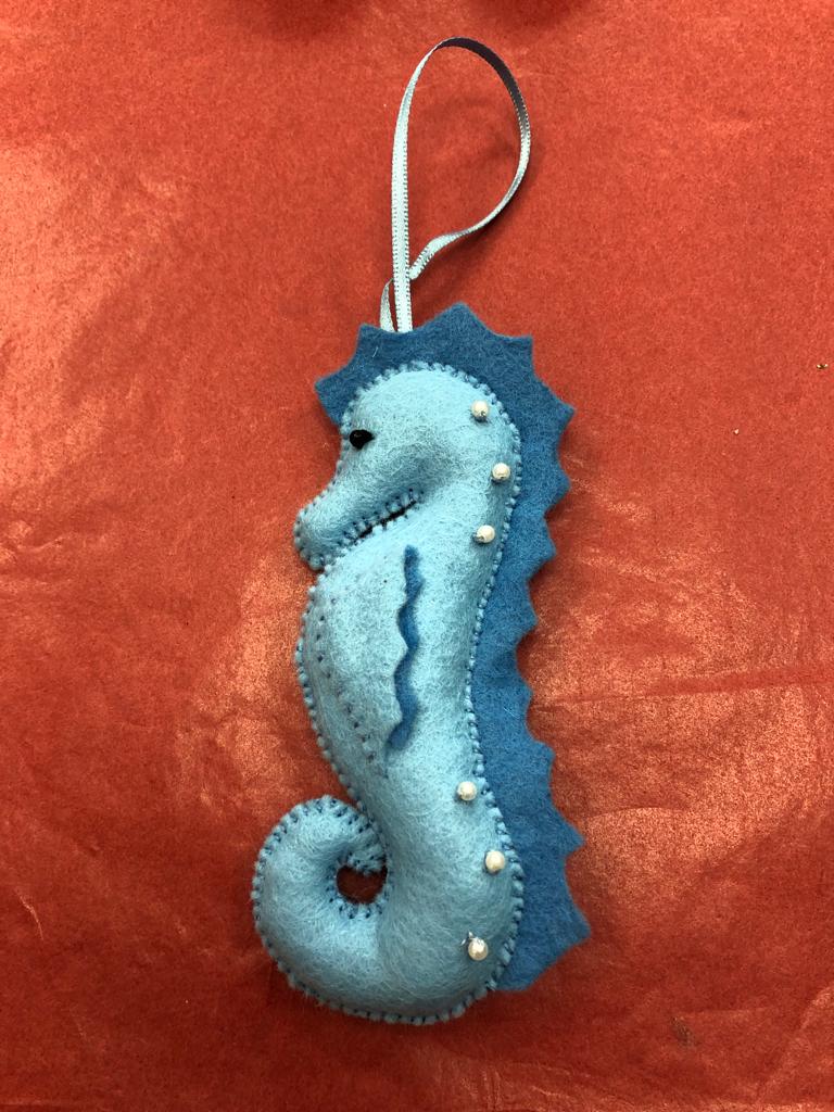 Hanging Animal Ornaments - Seahorse