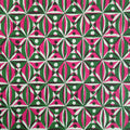 Kaleidoscope Green and Pink Gift Wrap