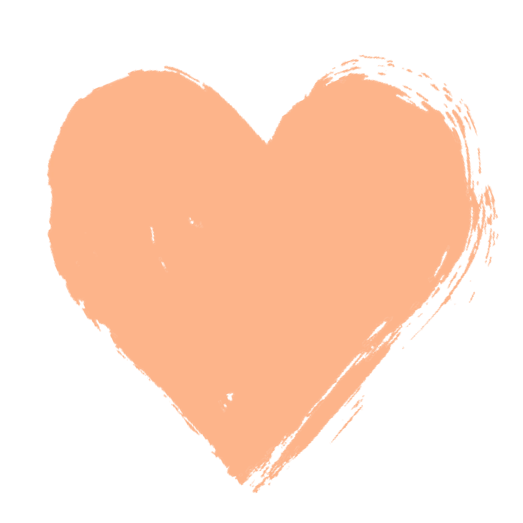 Peach & Love Trim Paint