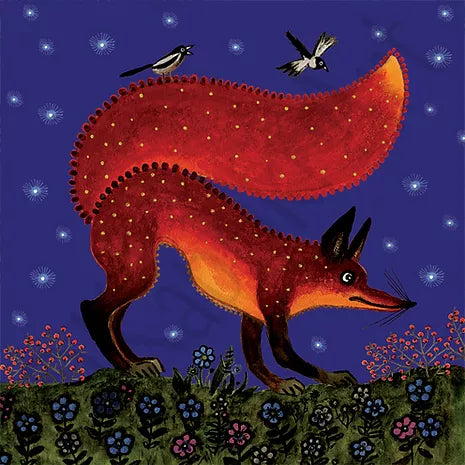 Fox and Magpies