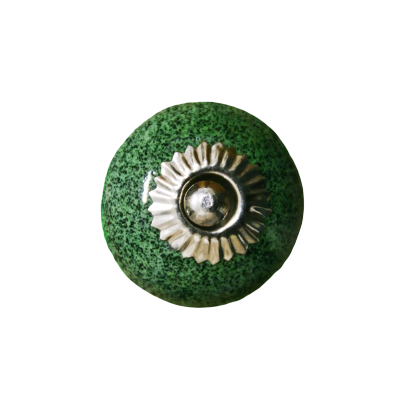 Speckle Green Knob