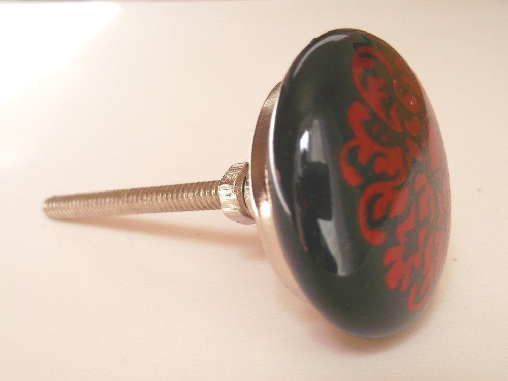 Red and Black Pattern - KN096