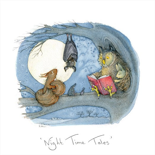 'Night-Time Tales' Card