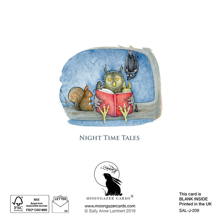 'Night-Time Tales' Card