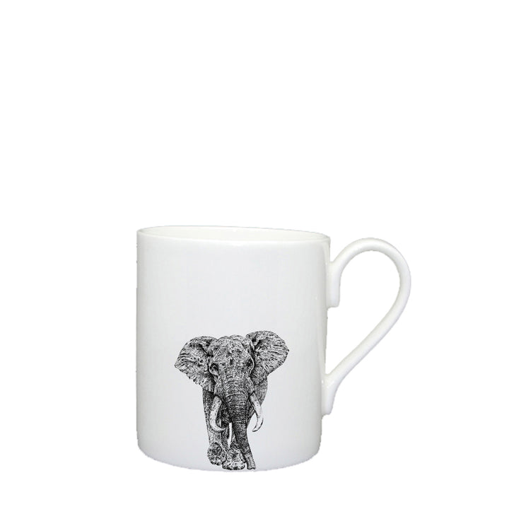 Elephant Bone China Mug
