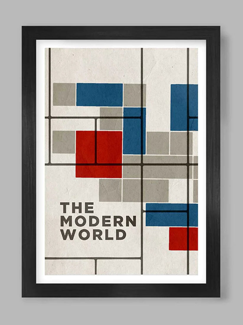 The Modern World - A3 Framed Print
