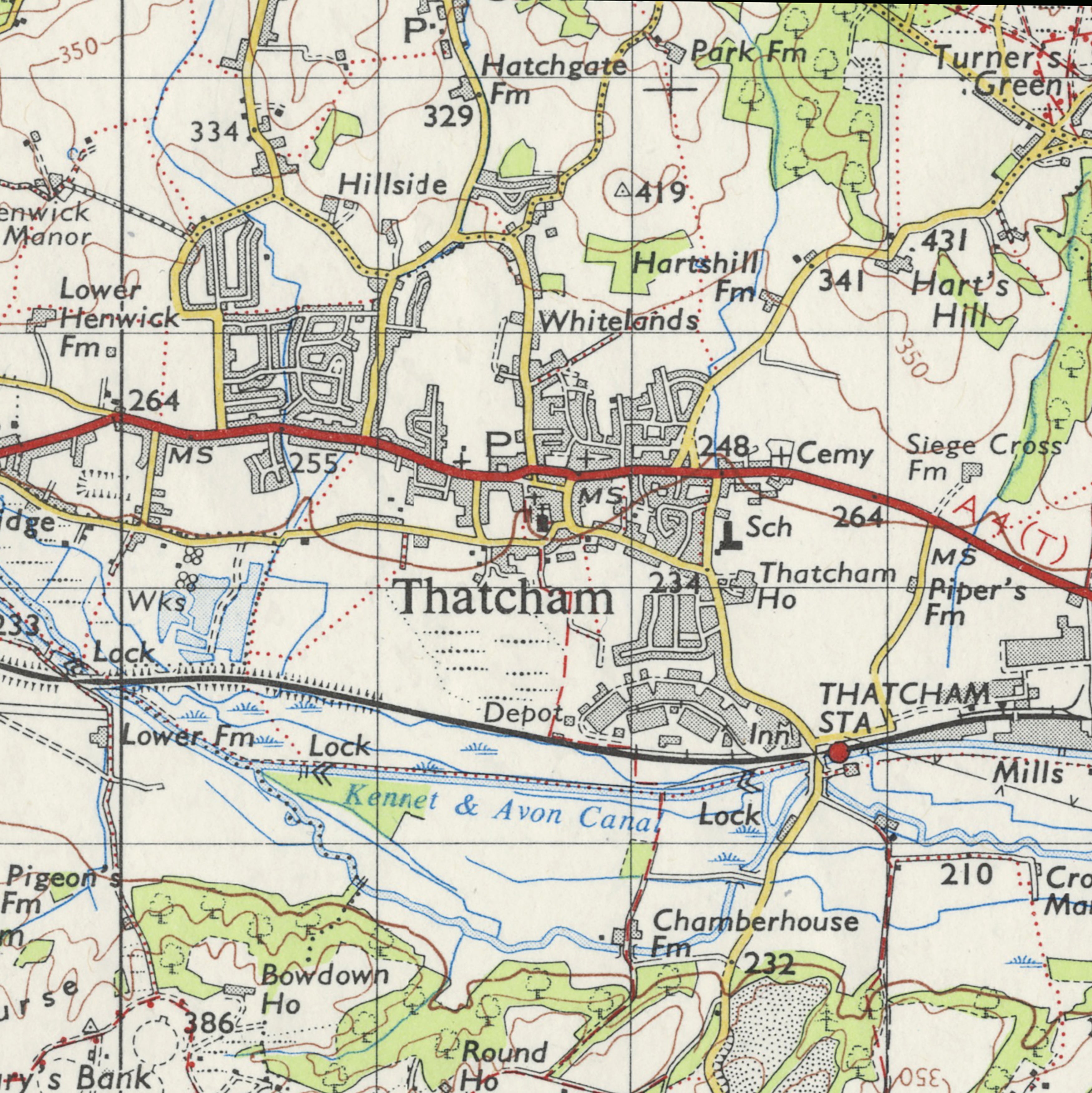 Vintage Map Cushion Cover