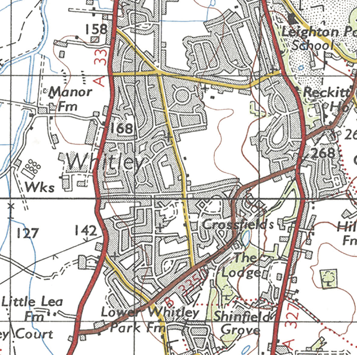 Vintage Map Ceramic Coaster