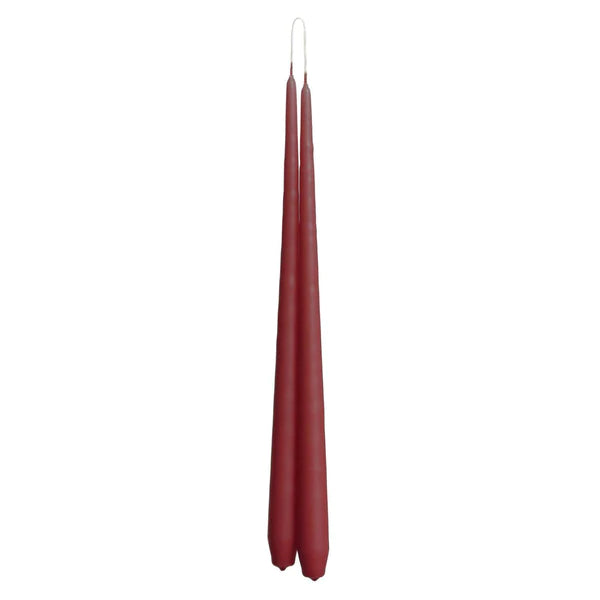 Tapered Dinner Candle - Claret