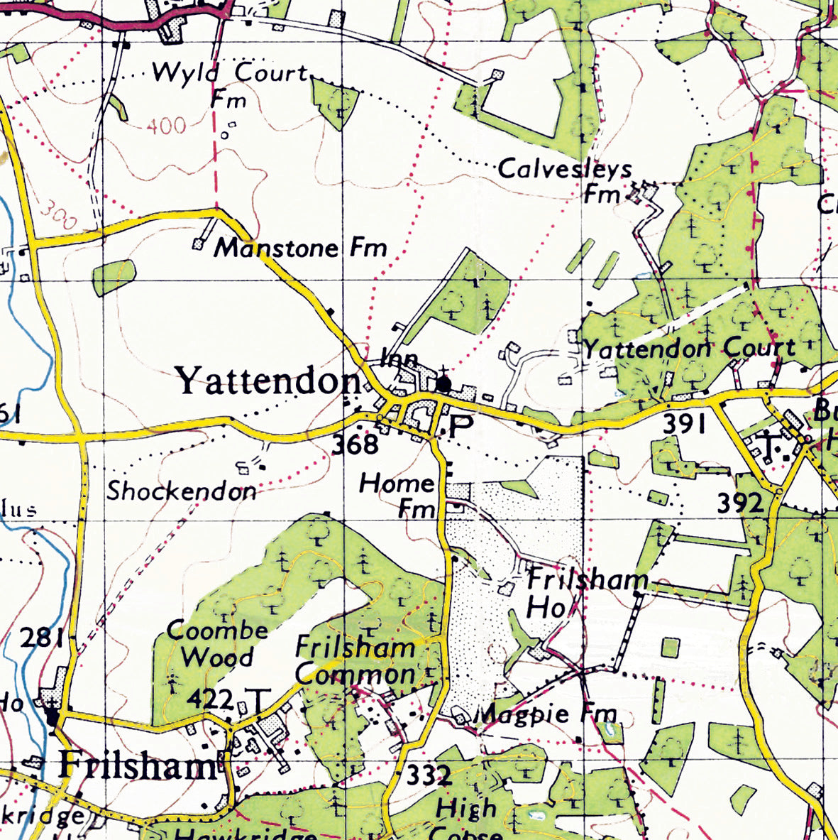 Vintage Map Ceramic Coaster